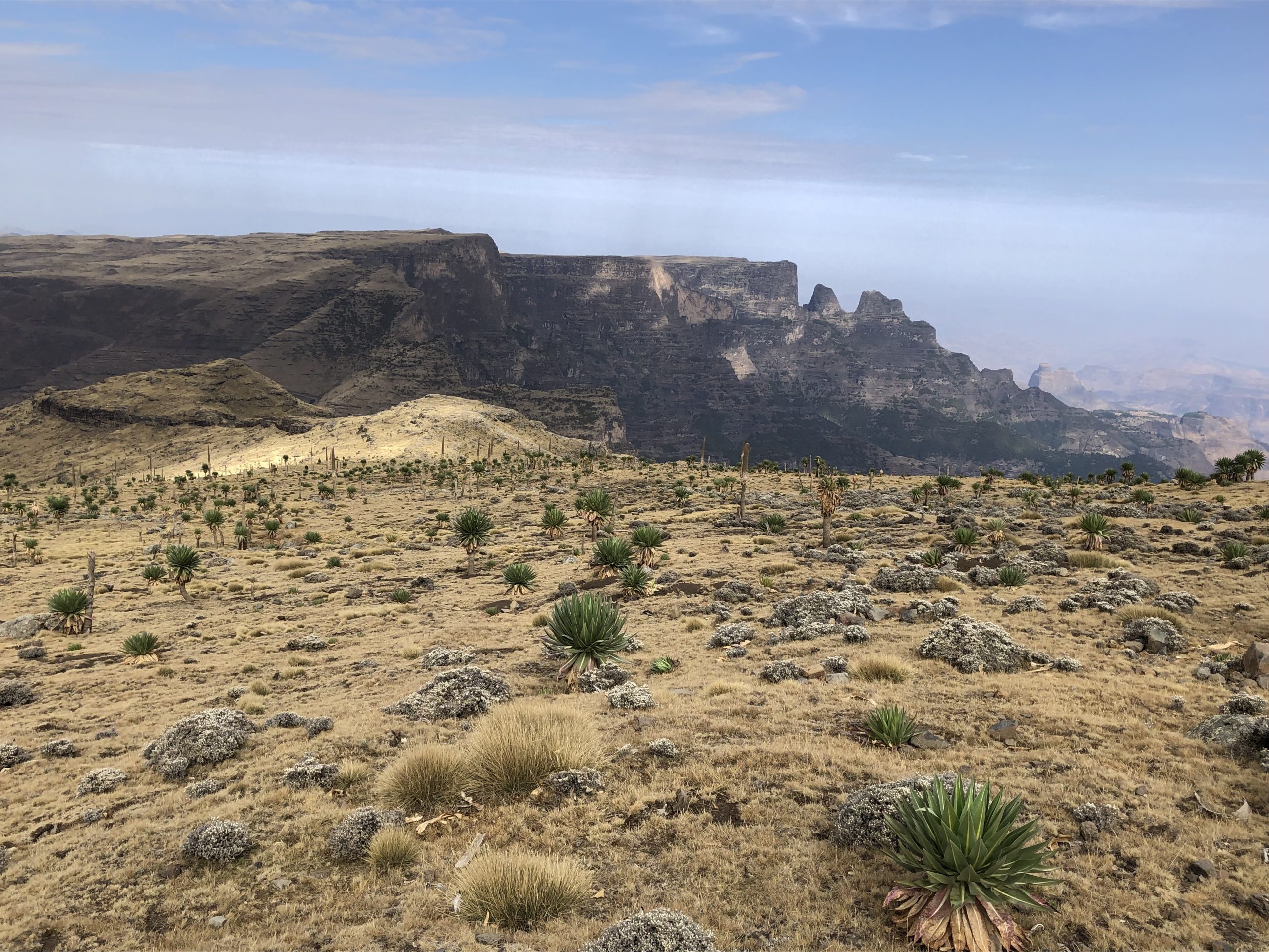 Simien Mountains in Ethiopia