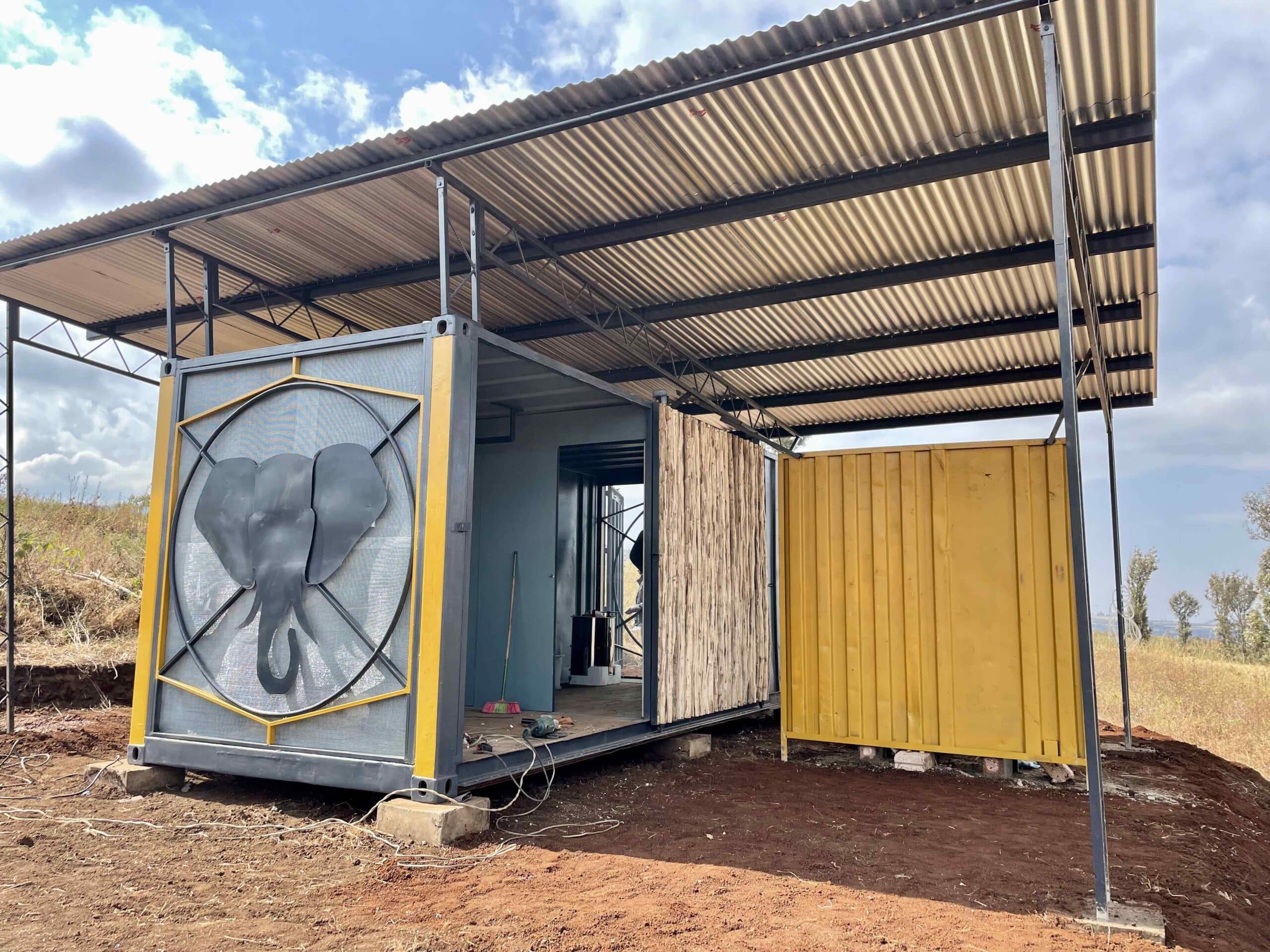 The Enterprise Hub installation on site