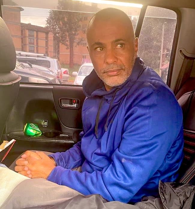 Badru Abdul Aziz Saleh, a suspected member of the Kromah network